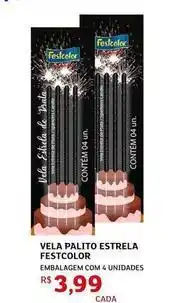 Assaí Atacadista Estrela - vela palito oferta