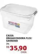 Assaí Atacadista Sanremo - caixa organizadora oferta