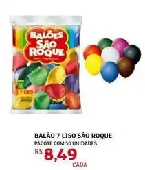 Assaí Atacadista São roque - balão 7 liso oferta