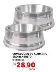 Assaí Atacadista De - comedouro de aluminio oferta