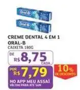Assaí Atacadista Oral-b - creme dental 4 em 1 oferta