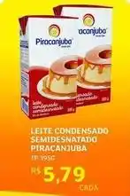 Assaí Atacadista Piracanjuba - leite condensado semidesnatado oferta