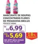Assaí Atacadista Brilux - amaciante de roupas concentrado flores de primavera oferta