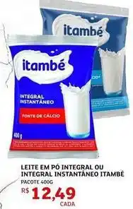 Assaí Atacadista Pacote - leite em pó integral ou integral instantâneo oferta