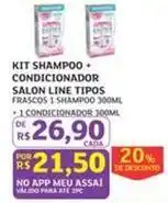 Assaí Atacadista Salon line - kit shampoo + condicionador oferta