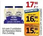 Tenda Atacado Heinz - kit com 2 unidades da maionese oferta