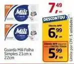 Tenda Atacado Mili - guarda folha simples oferta