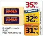 Tenda Atacado Apolo - queijo mussarela oferta