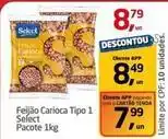 Tenda Atacado Select - feijão carioca tipo 1 oferta