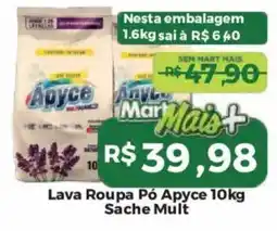 Mart Minas Lava Roupa Pó Apyce oferta