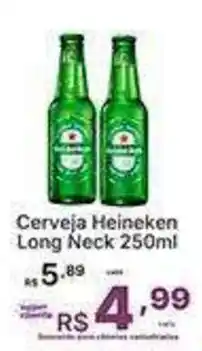 Super Lagoa Cerveja Heineken Long Neck oferta