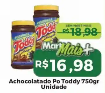 Mart Minas Achocolatado Po Toddy oferta