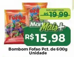 Mart Minas Bombom Fofao oferta