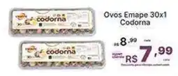 Super Lagoa Ovos Emape Codorna oferta