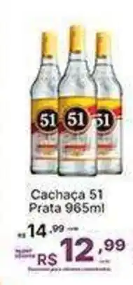 Super Lagoa Cachaça 51 Prata oferta