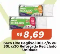 Mart Minas Saco Lixo Baglixo Reciclado oferta