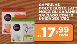 Bahamas Supermercados Cápsulas dolce gusto latt moça ou caramel salgado oferta