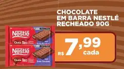 Bahamas Supermercados Chocolate em barra nestlé recheado oferta