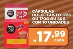 Bahamas Supermercados Cápsulas dolce gusto oferta