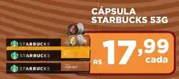 Bahamas Supermercados Cápsula starbucks 53g oferta