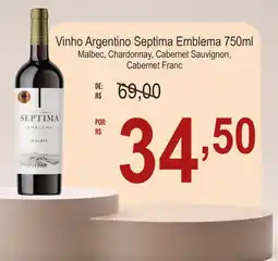 Festval Vinho Argentino Septima Emblema oferta