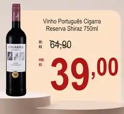 Festval Vinho Português Cigarra Reserva Shiraz oferta