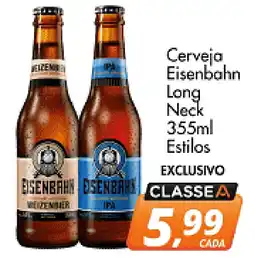Delta Supermercados Cerveja Eisenbahn Long Neck oferta