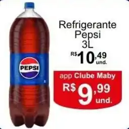 Maby Supermercados Refrigerante Pepsi 3L oferta