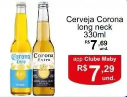 Maby Supermercados Cerveja Corona long neck oferta
