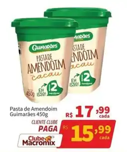 Macromix Atacado Pasta de Amendoin Guimarães oferta
