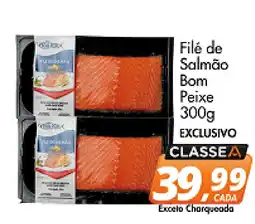Delta Supermercados Filé de Salmão Bom Peixe oferta