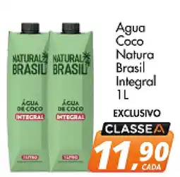 Delta Supermercados Água de coco integral oferta