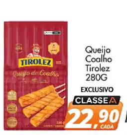 Delta Supermercados Queijo Coalho Tirolez oferta