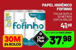 Supermercado Cubatao Papel higiênico fofinho oferta
