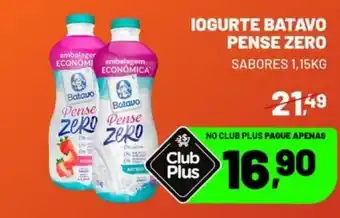 Supermercado Cubatao Iogurte batavo pense zero oferta