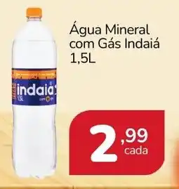 Rede Mais Supermercados Água Mineral com Gás Indaia oferta