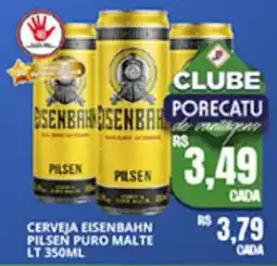 Supermercado Porecatu Cerveja eisenbahn pilsen puro malte oferta