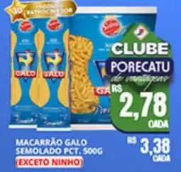 Supermercado Porecatu Macarrão galo semolado pct. oferta