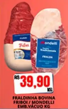Supermercado Porecatu Fraldinha bovina fríboi / mondelli oferta