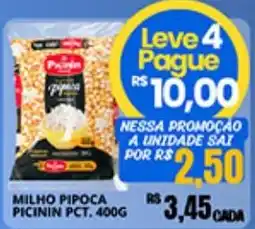 Supermercado Porecatu Milho pipoca picinin pct oferta