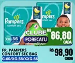 Supermercado Porecatu Pampers confort sec oferta