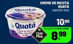 Supermercado Cubatao Creme de ricota quatá sabores oferta