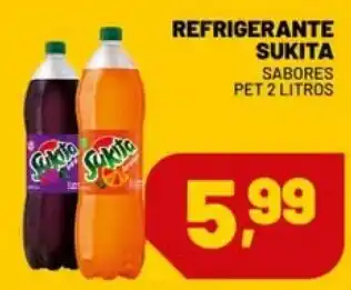Supermercado Cubatao Refrigerante Sukita oferta