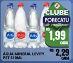 Supermercado Porecatu água mineral levity oferta