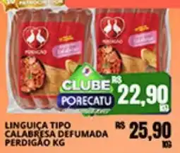 Supermercado Porecatu Linguiça tipo calabresa defumada oferta