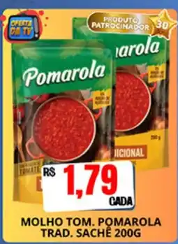 Supermercado Porecatu molho tom. pomarola trad. oferta