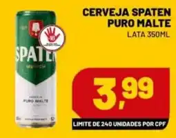Supermercado Cubatao Cerveja spaten puro malte oferta