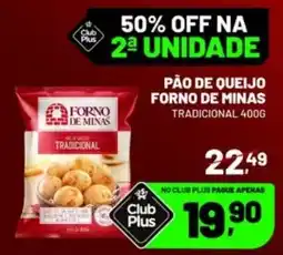 Supermercado Cubatao Pão de queijo forno de minas tradicional oferta