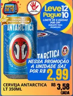 Supermercado Porecatu Cerveja antarctica oferta