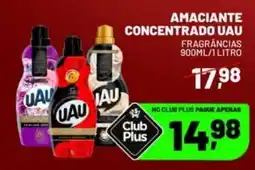 Supermercado Cubatao Amaciante concentrado uau fragrâncias oferta